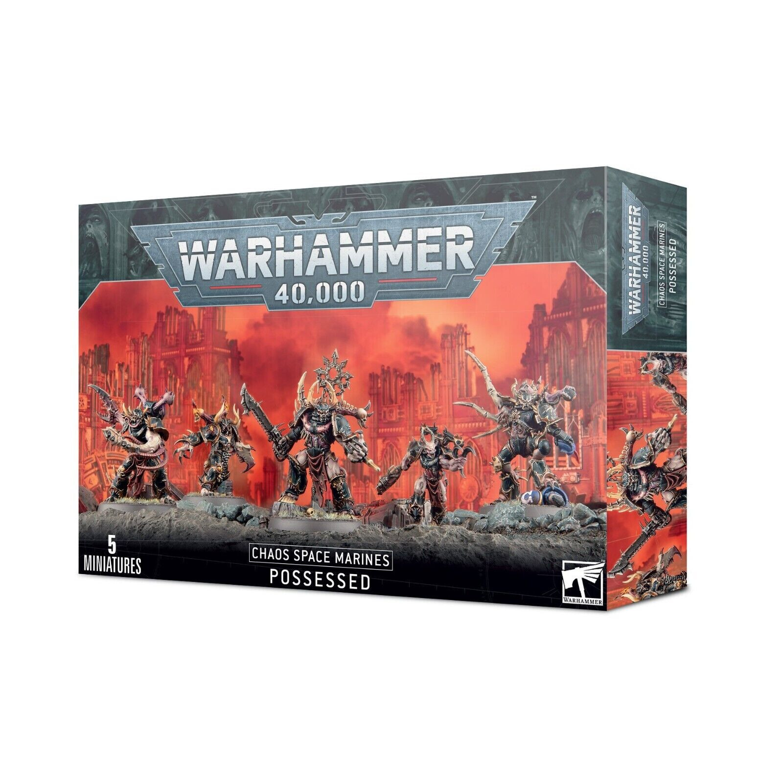 Chaos Space Marines Possessed - Warhammer 40k - Brand New! 43-86