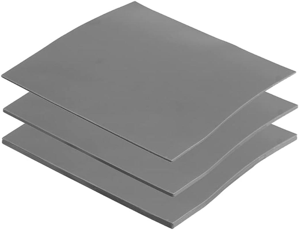 3 Pack Thermal Pads, 100X100Mm, 0.5Mm, 1Mm, 1.5Mm, Highly Efficient Thermal Cond