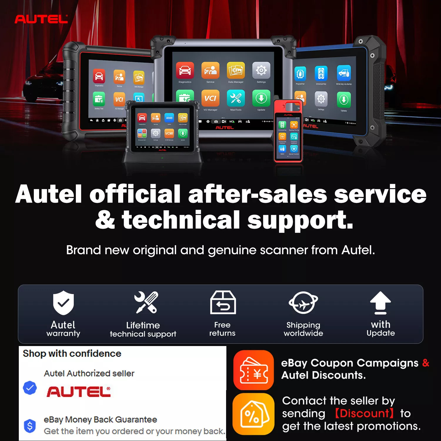 2026 Autel MaxiSys ULTRA Lite MS919 Diagnostic Scanner Advanced VCI Programming