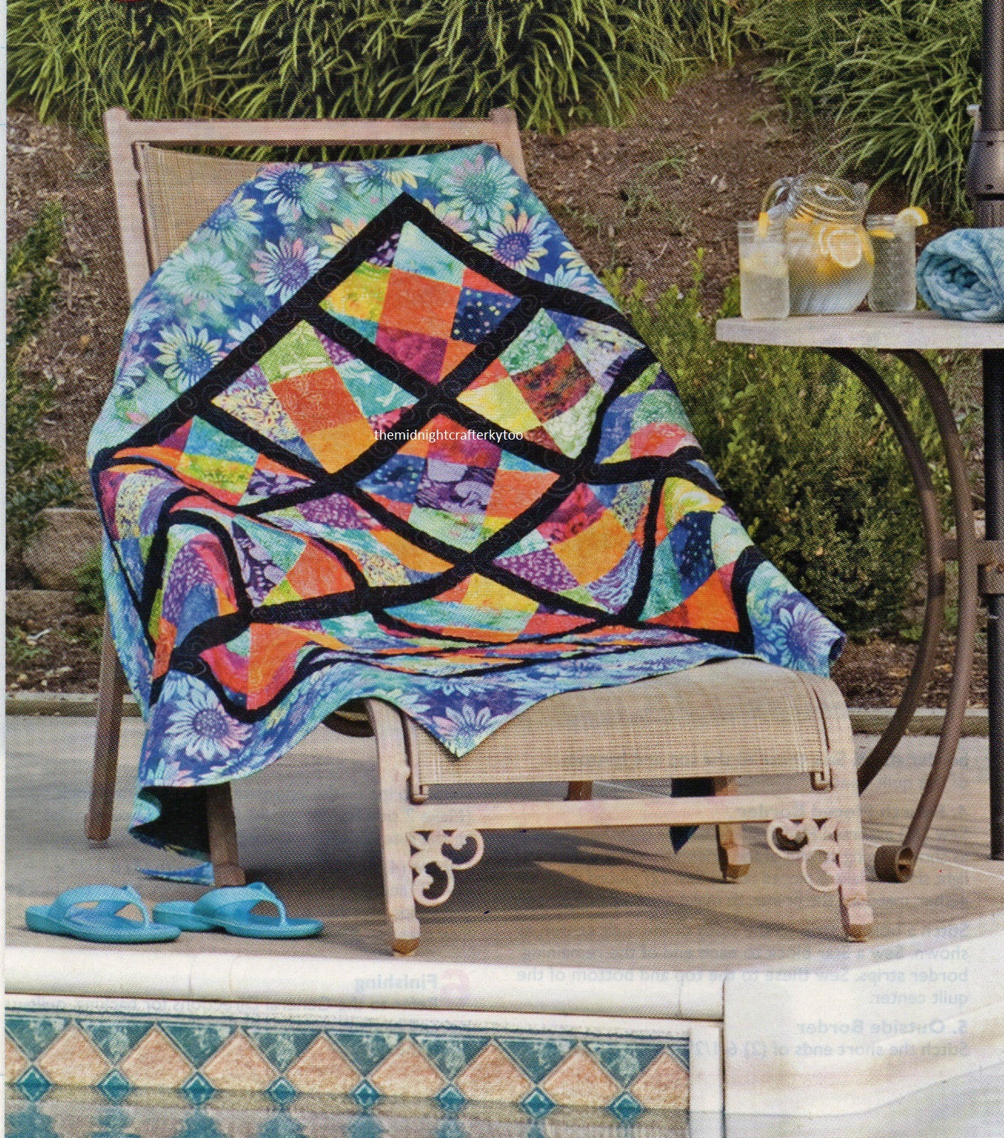 Washington's Puzzle Quilt Pattern Pieced DK