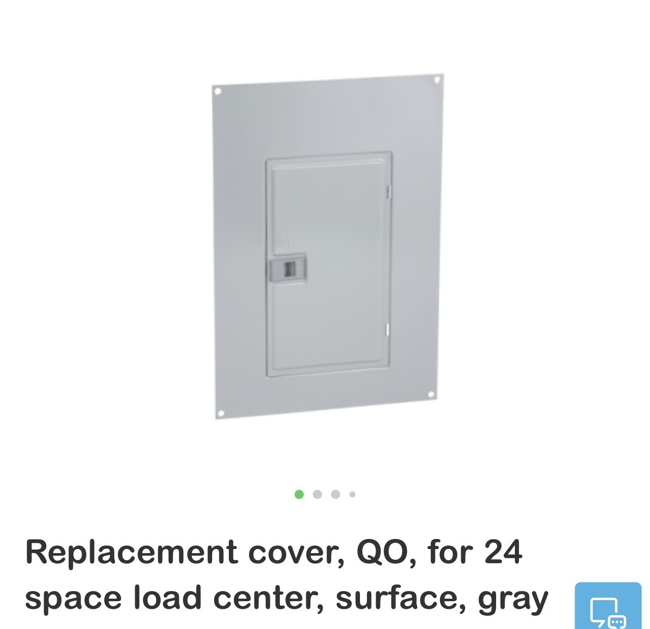 Square D QOC24US 24 Space Circuit Breaker Panel Cover **Free Shipping**