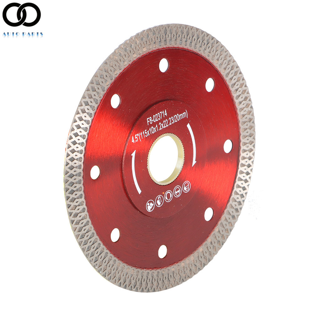 2Pack 4.5 inch Super Thin Diamond Porcelain Saw Blade Ceramic Cutting Disc