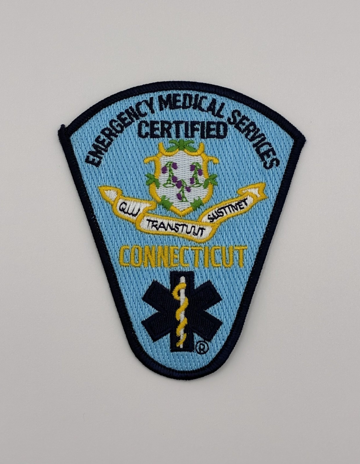 **Connecticut EMS** Certified Shoulder Patch NEW