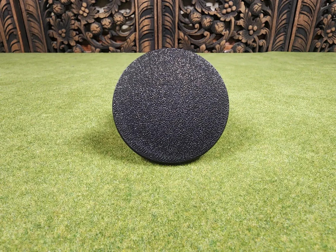 60mm Round Bases - Plain Beveled Bases - Wargaming Old School Bases