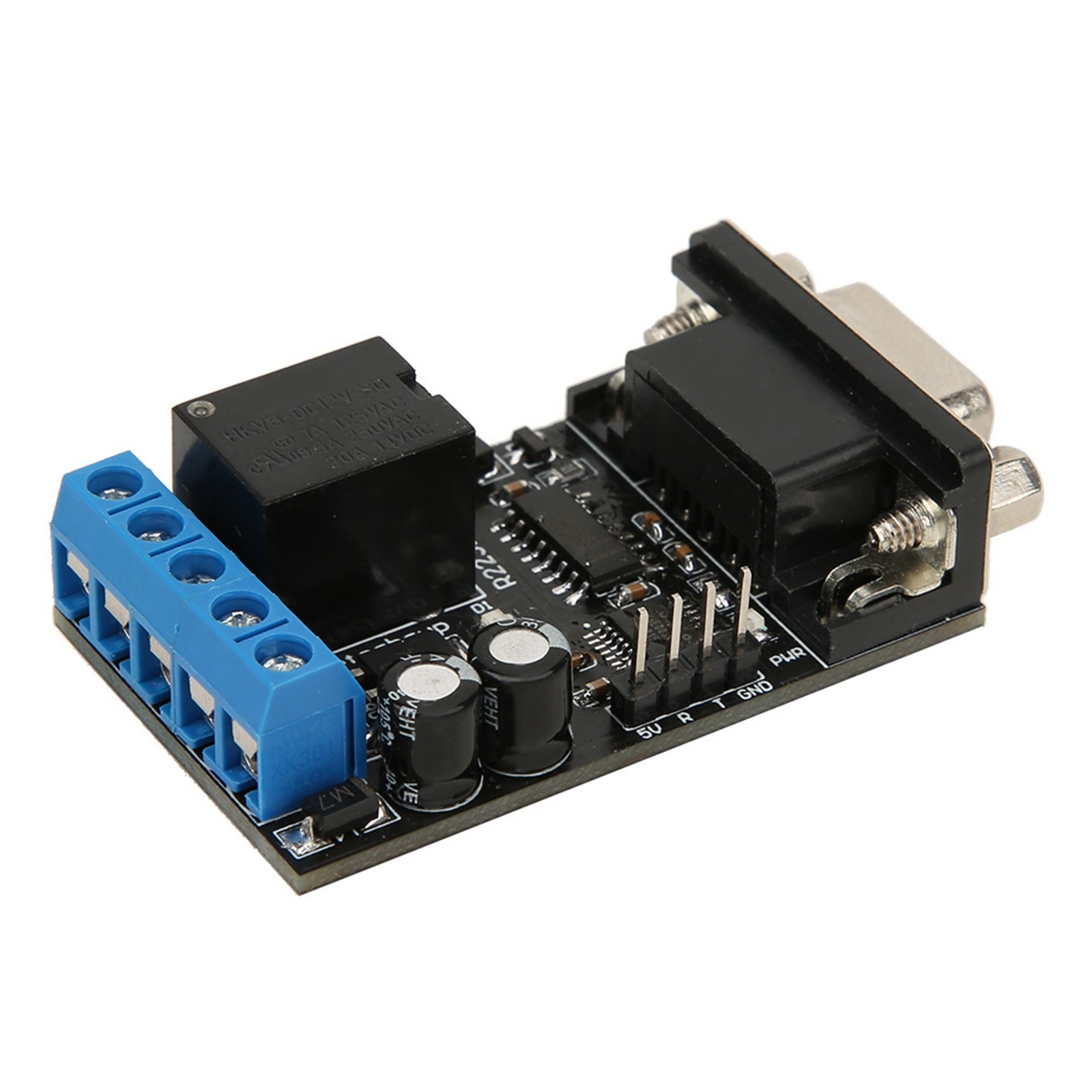RS232 Delay Relay Module 1 Channel Serial Port UART Multifunctional DC12V