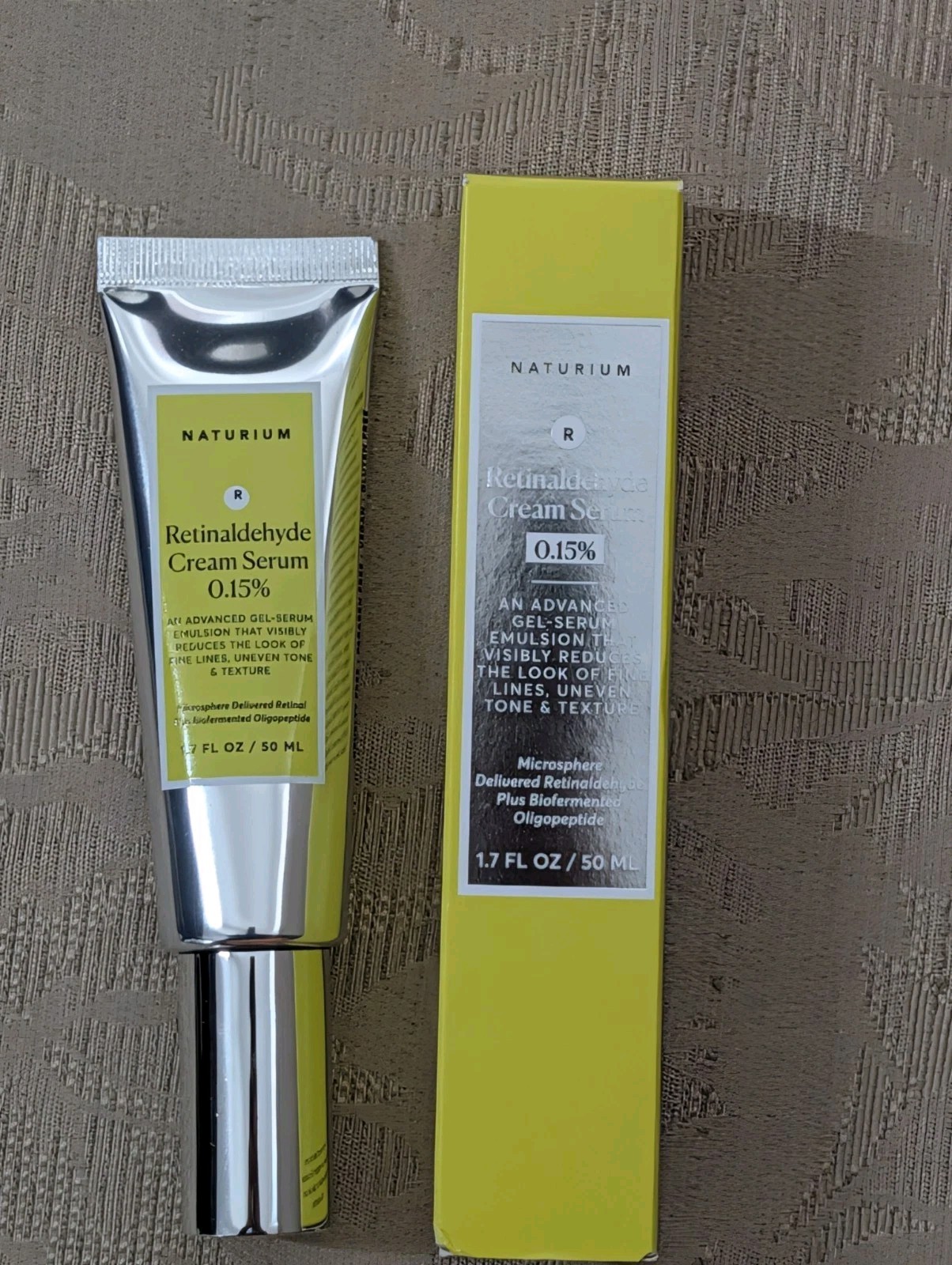 Naturium Retinaldehyde Cream Serum 0.15% Advanced Anti-Aging Smoothing Face