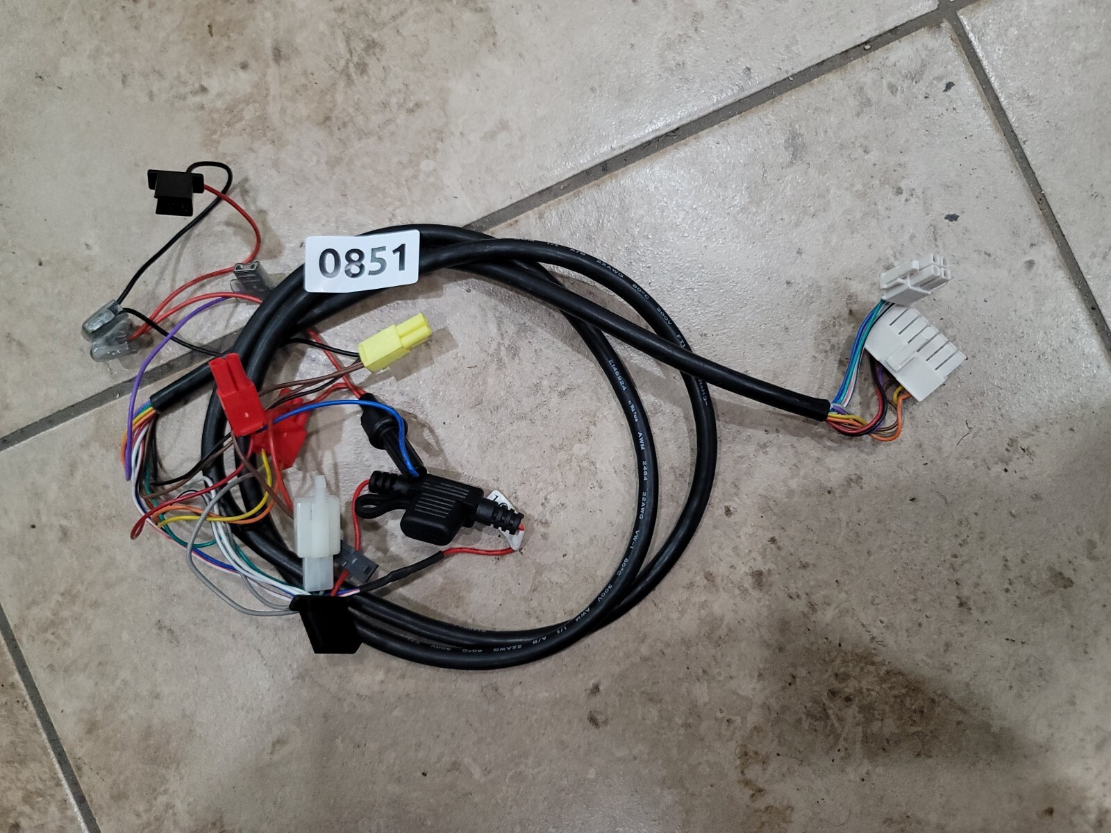 Golden Technologies Buzzaround EX Cable Harness  from Power Module to Console