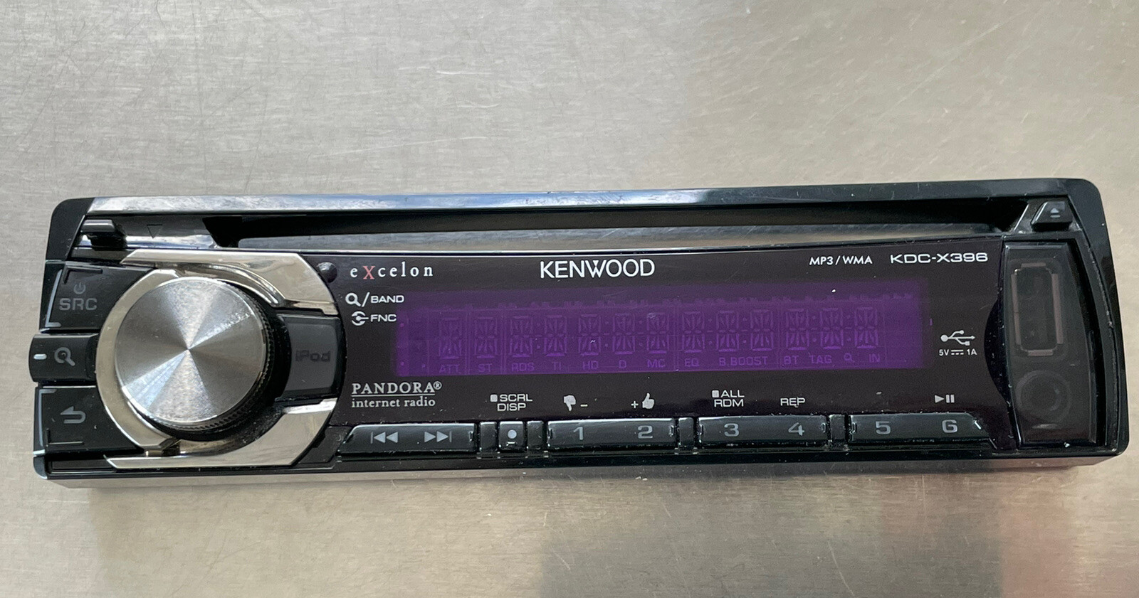 KENWOOD KDC-X396 CAR STEREO ONLY KENWOOD KDC-X396 FACEPLATE ONLY OEM🔴