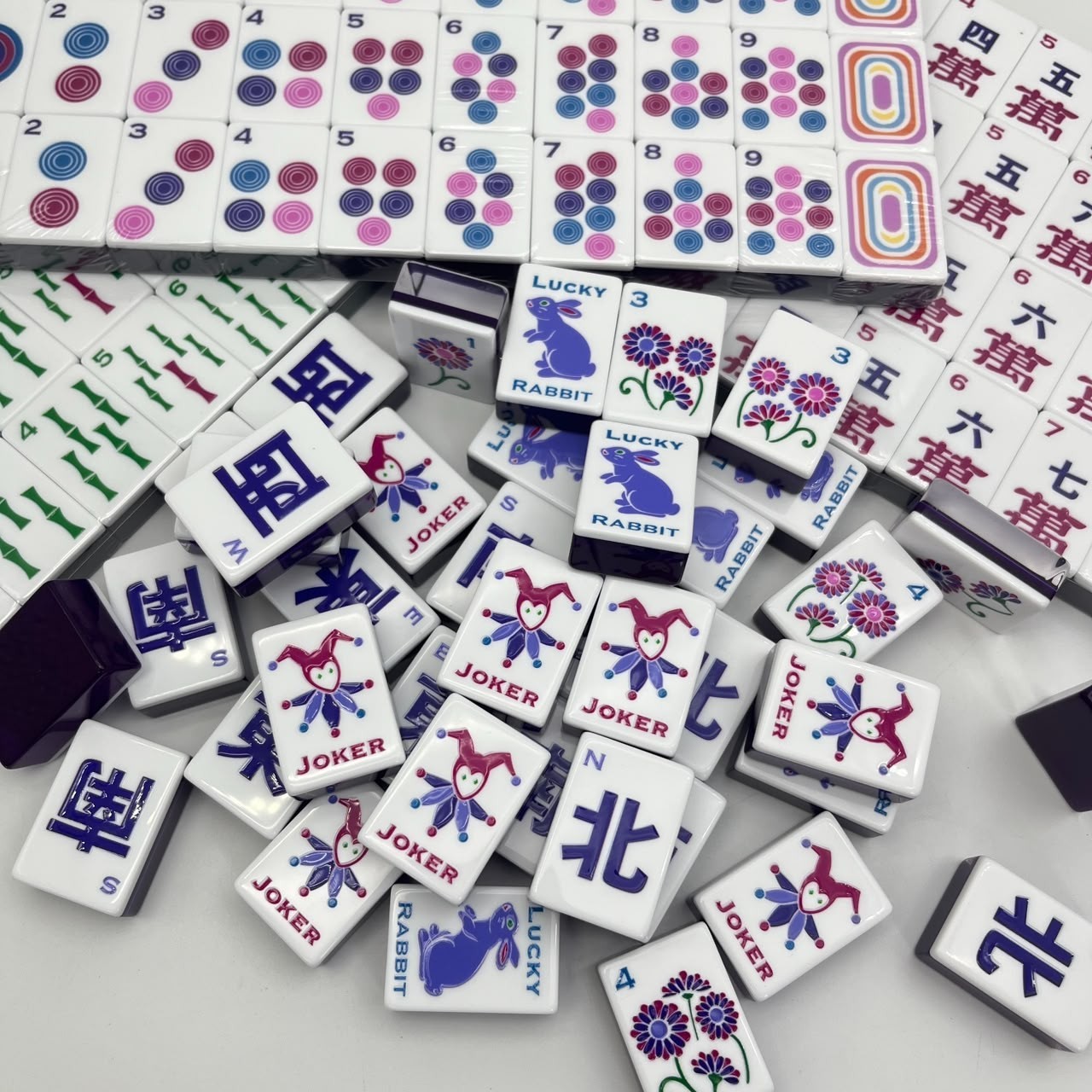 Lucky Rabbit American Mahjong 160 Tiles Free Shipping