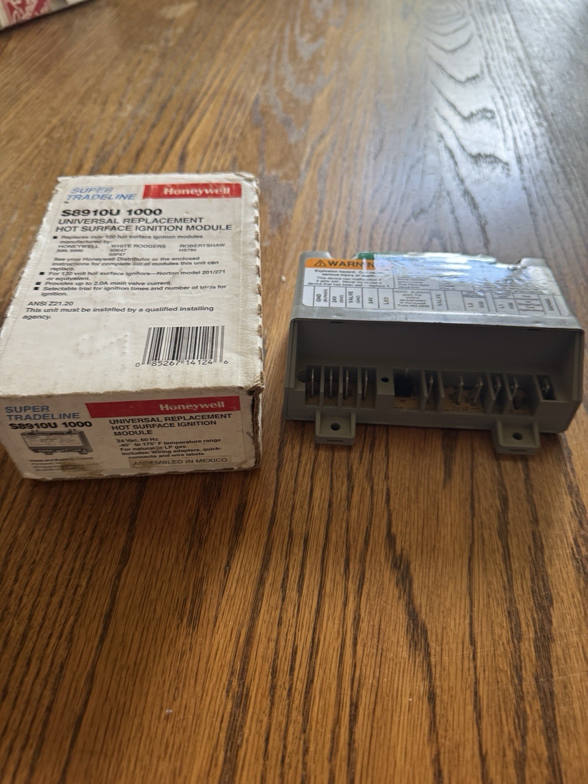 Honeywell S8910U Hot Surface Ignition Module Control "D"