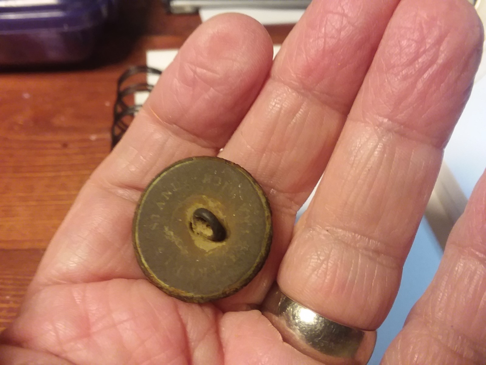 19th Century Stanly Military Button