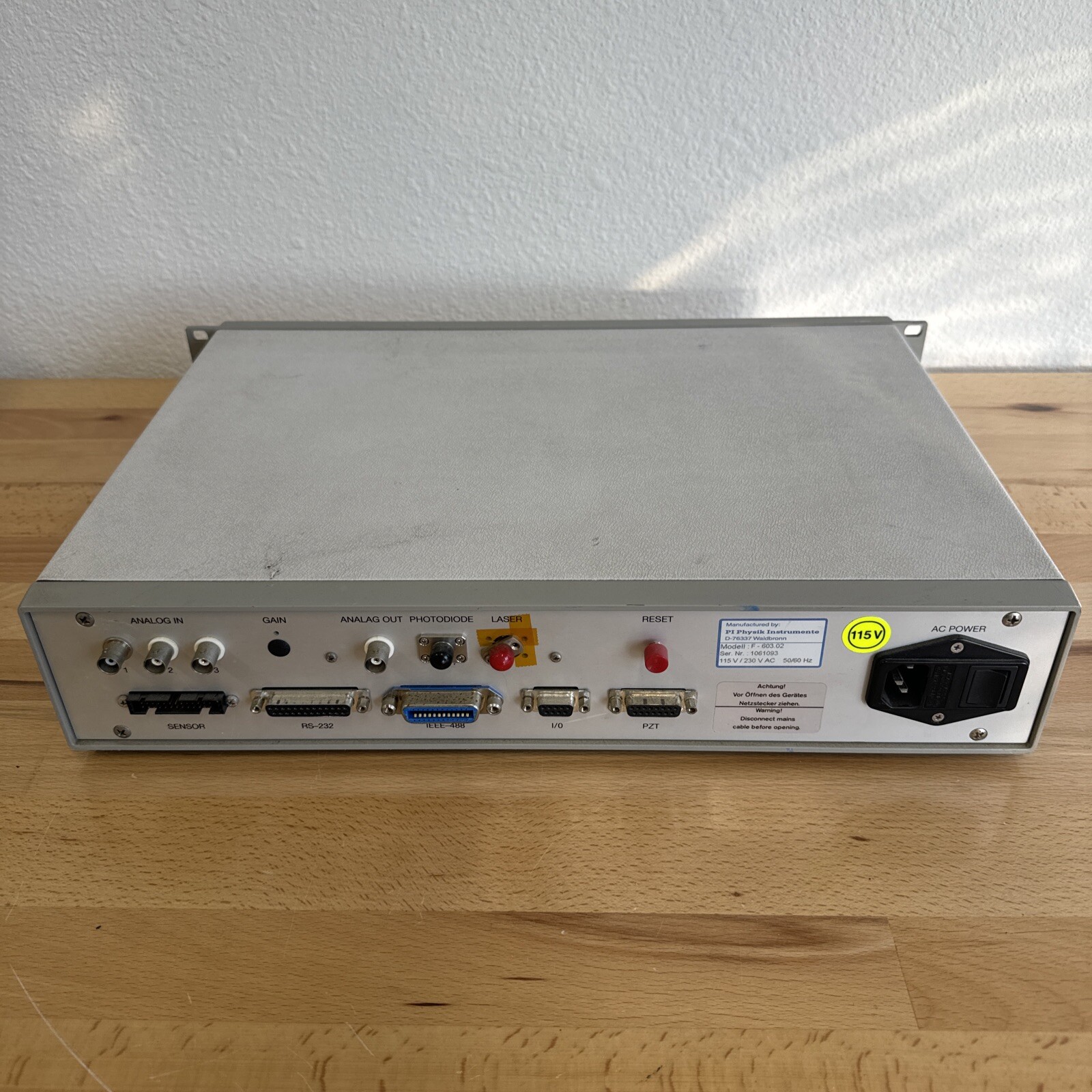 physik instrumente f-603.02 lightline