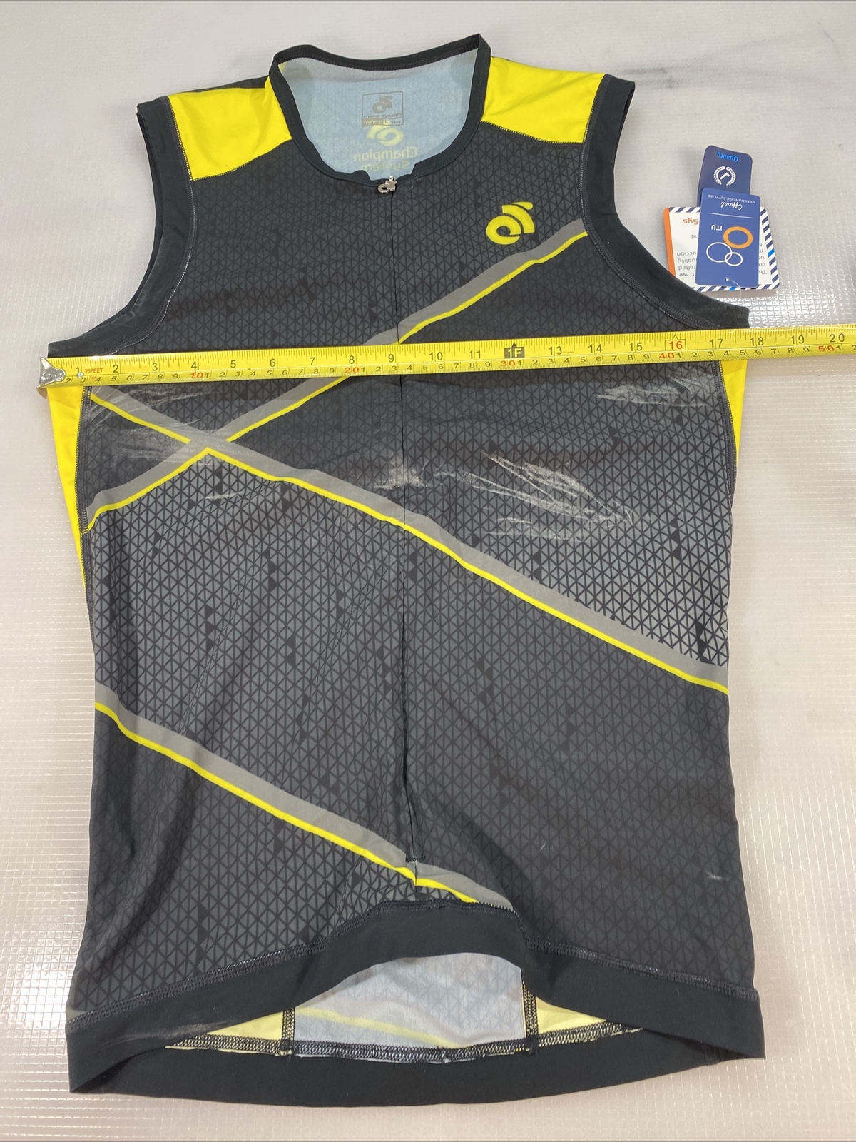 Champion System womens tri triathlon top Large L (8284-12)