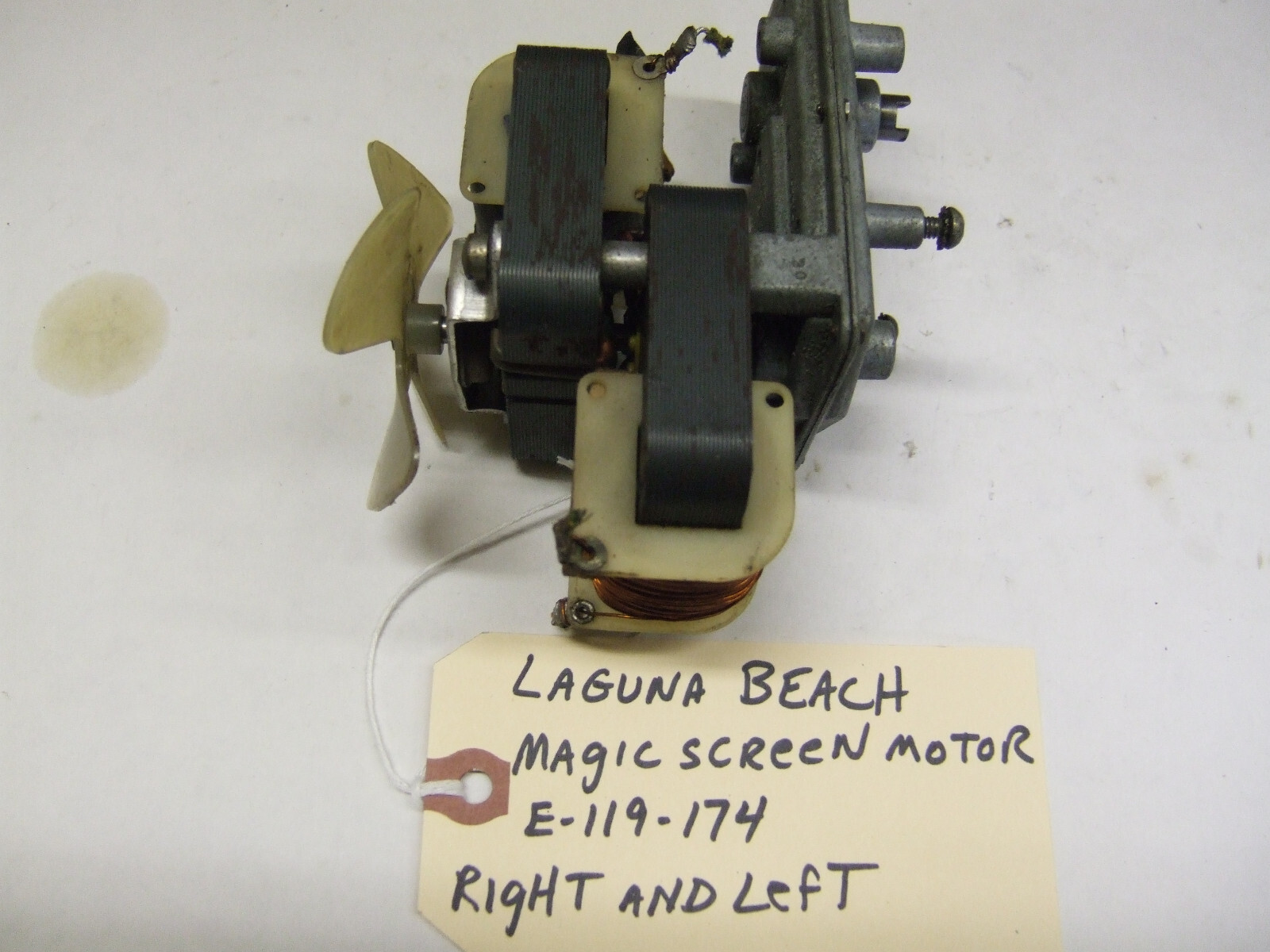 Bally bingo pinball LAGUNA BEACH magic screen motor E-119-174
