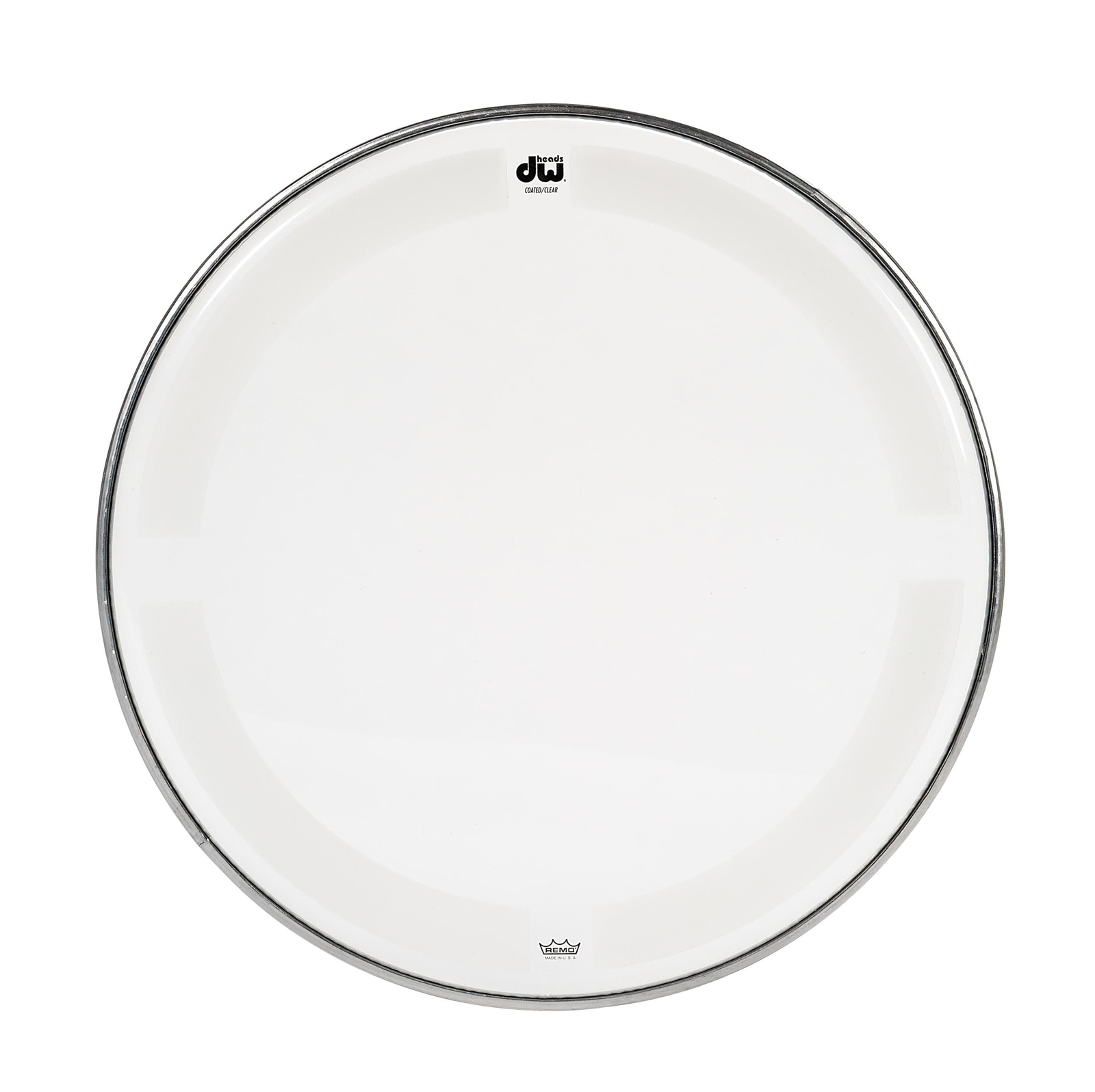 DW Coated Clear Drumhead 8"