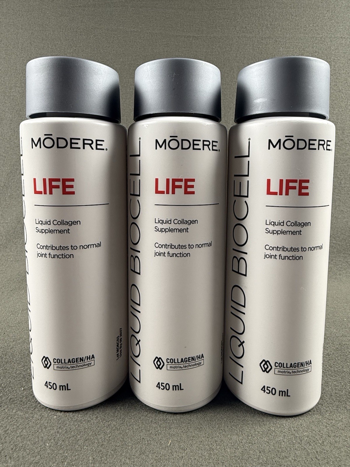 (3) Modere Liquid BioCell Life Collagen 15.2 FL Oz - Exp 09/2027