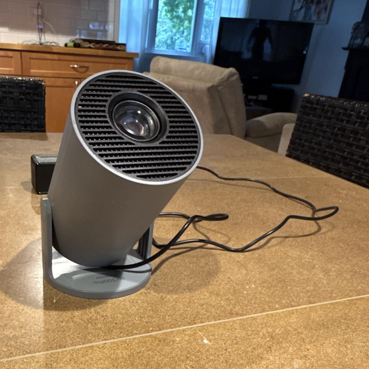 MAGCUBIC HY300PRO LCD Smart Projector 720p/1080p WiFi HDMI 180° Gray