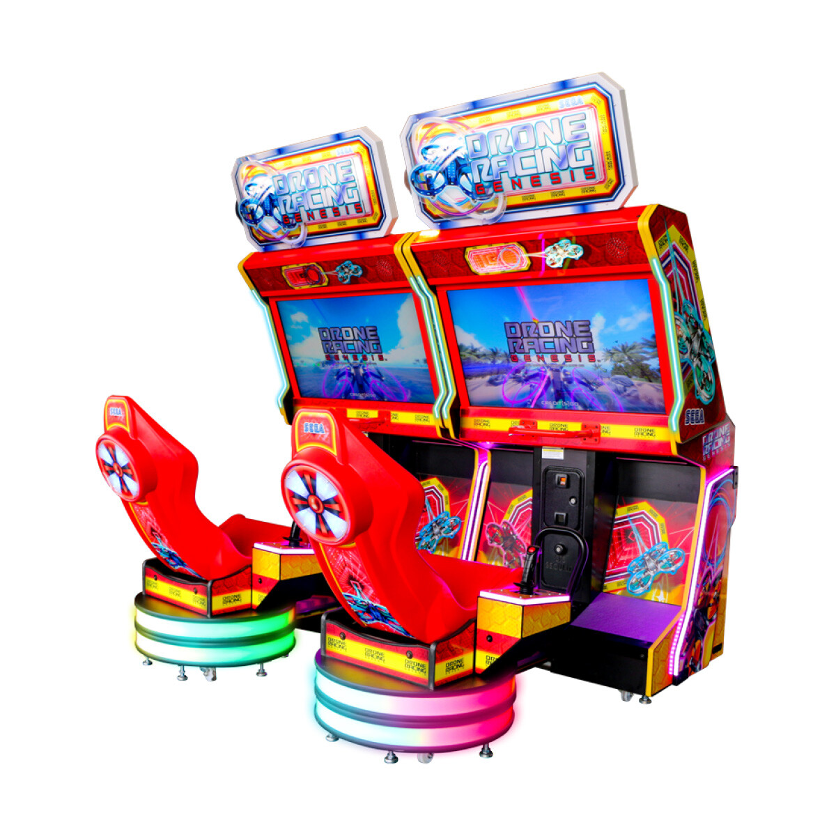 Sega Drone Racing Arcade Driving Game