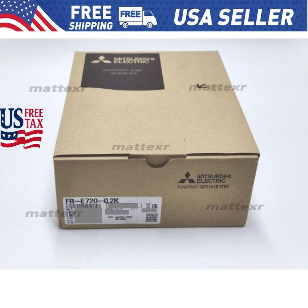 NEW Mitsubishi FR-E720-0.2K Genuine in BOX Shipping