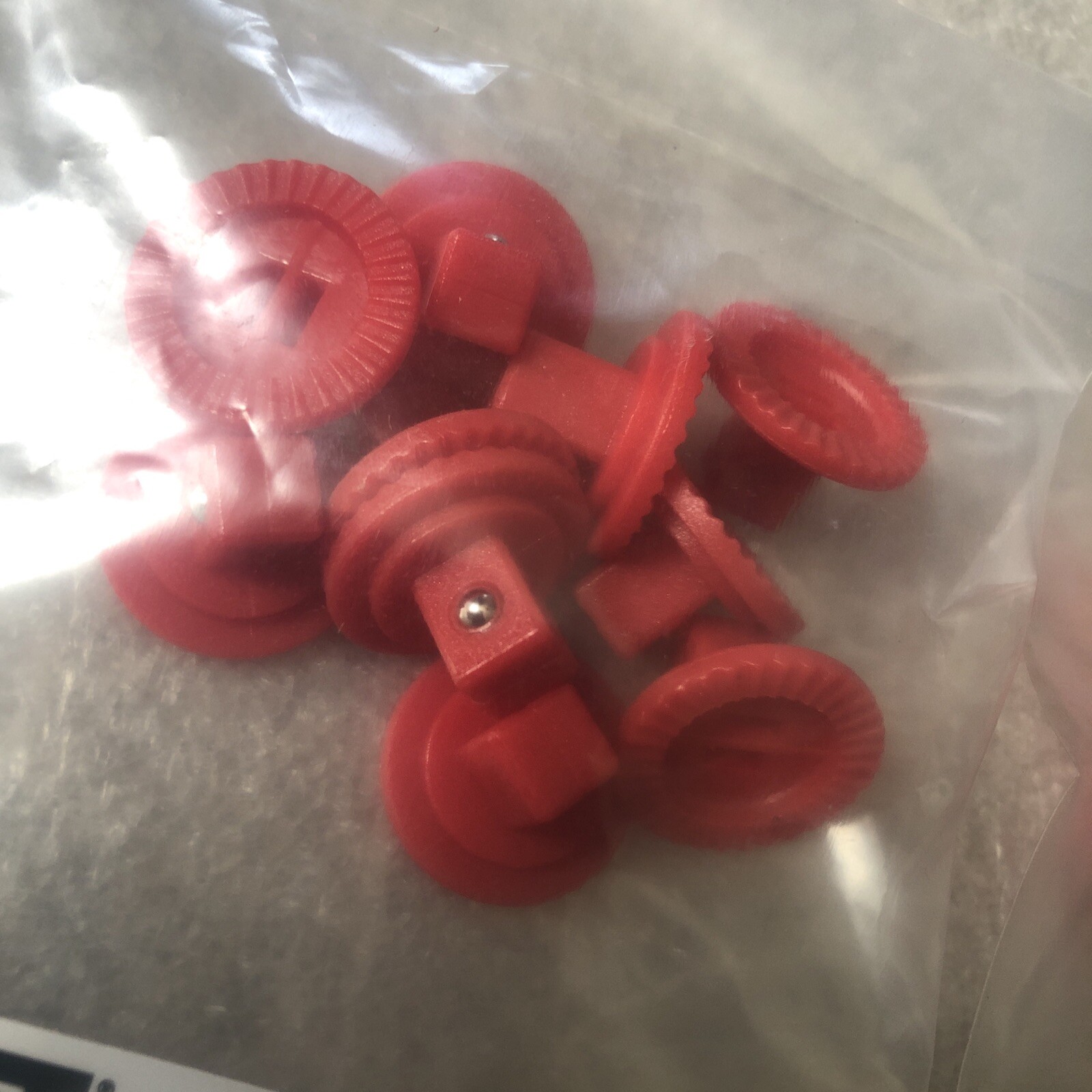 PROTO 1/4” REPLACEMENT SOCKET STUDS RACK RAIL CLIPS 30 TOTAL