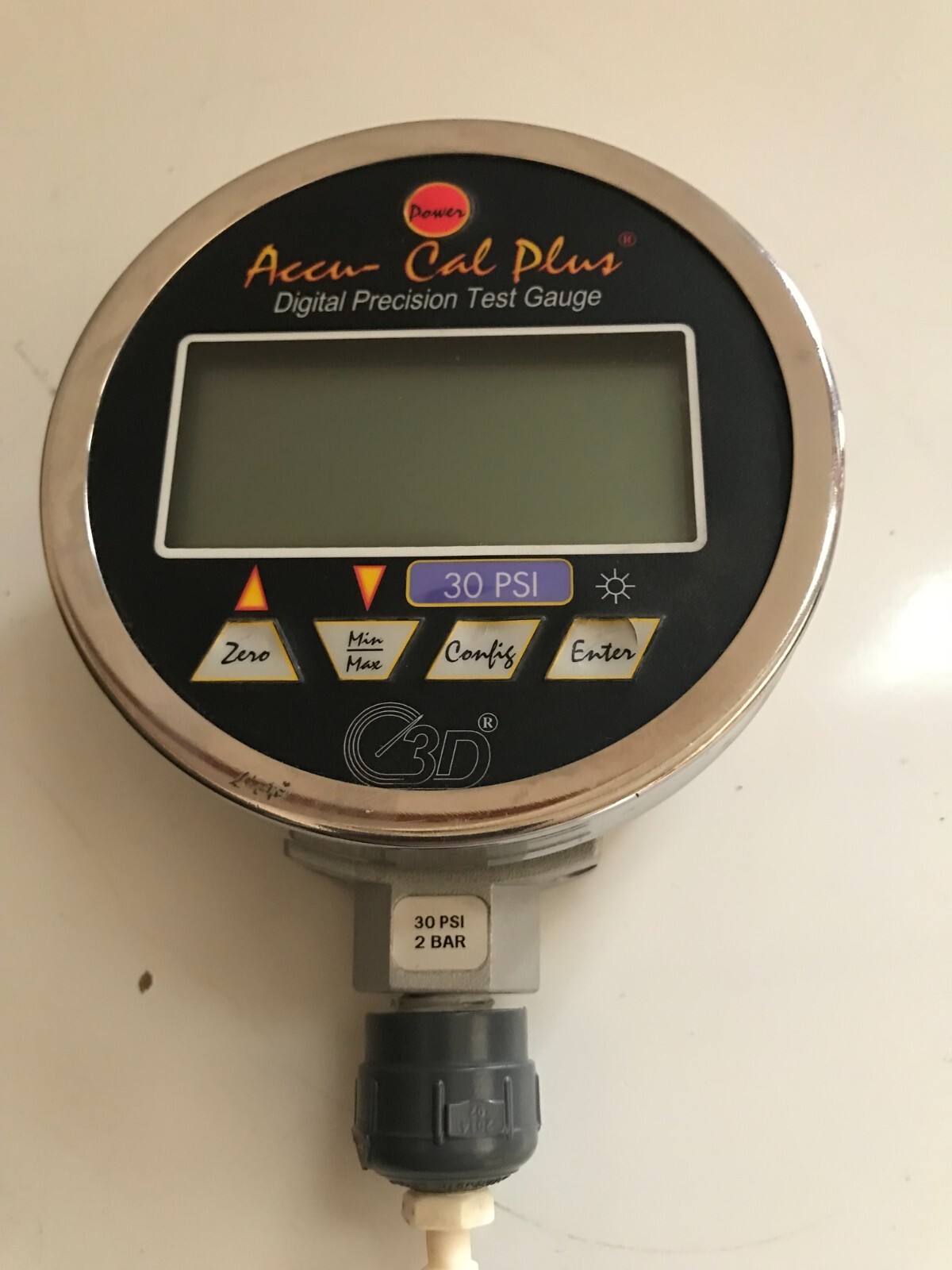 Accu cal plus 30 psi Digital pressure test gauge