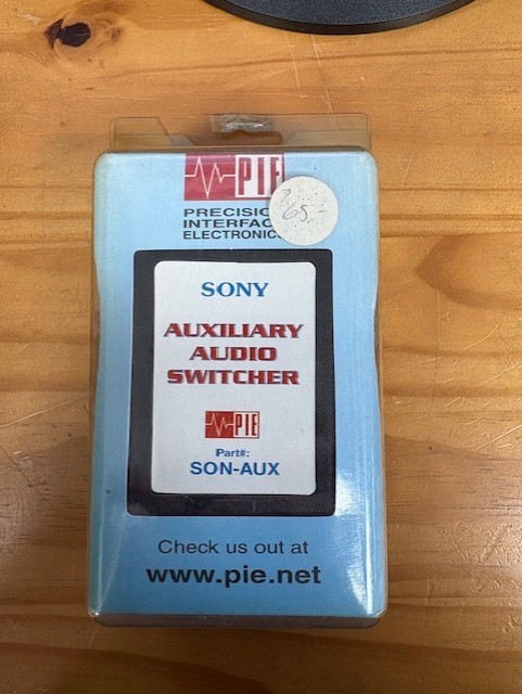 NOS! PIE SONY Auxiliary Audio Switcher SON-AUX