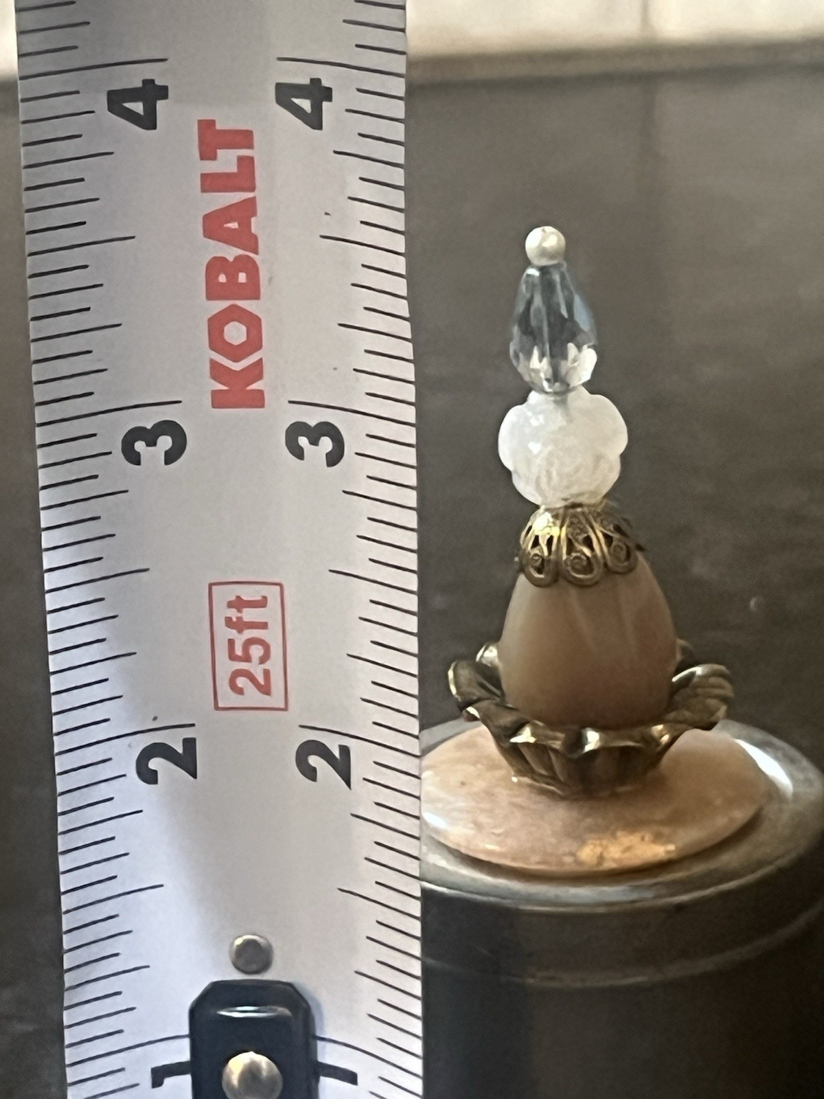 AMR Stone Stash Box Round Trinket Box