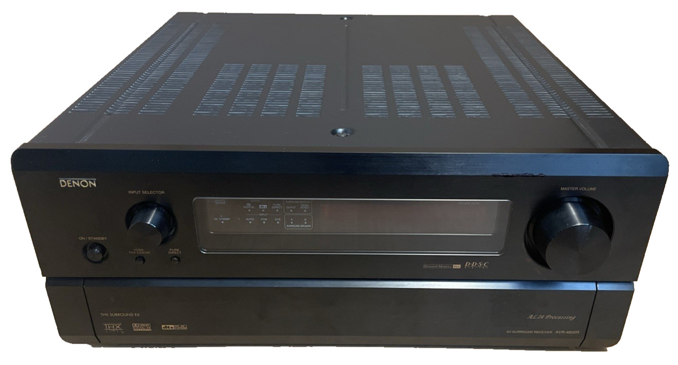 Denon AVR-4802R Flagship 7.1 Channel AV Receiver Tested Working