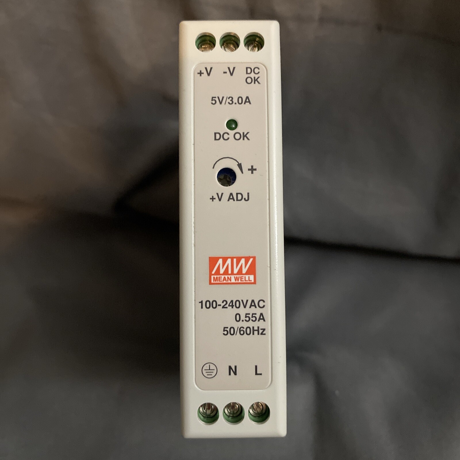 MEAN WELL MDR-20-5 POWER SUPPLY BRAND NEW / UNUSED