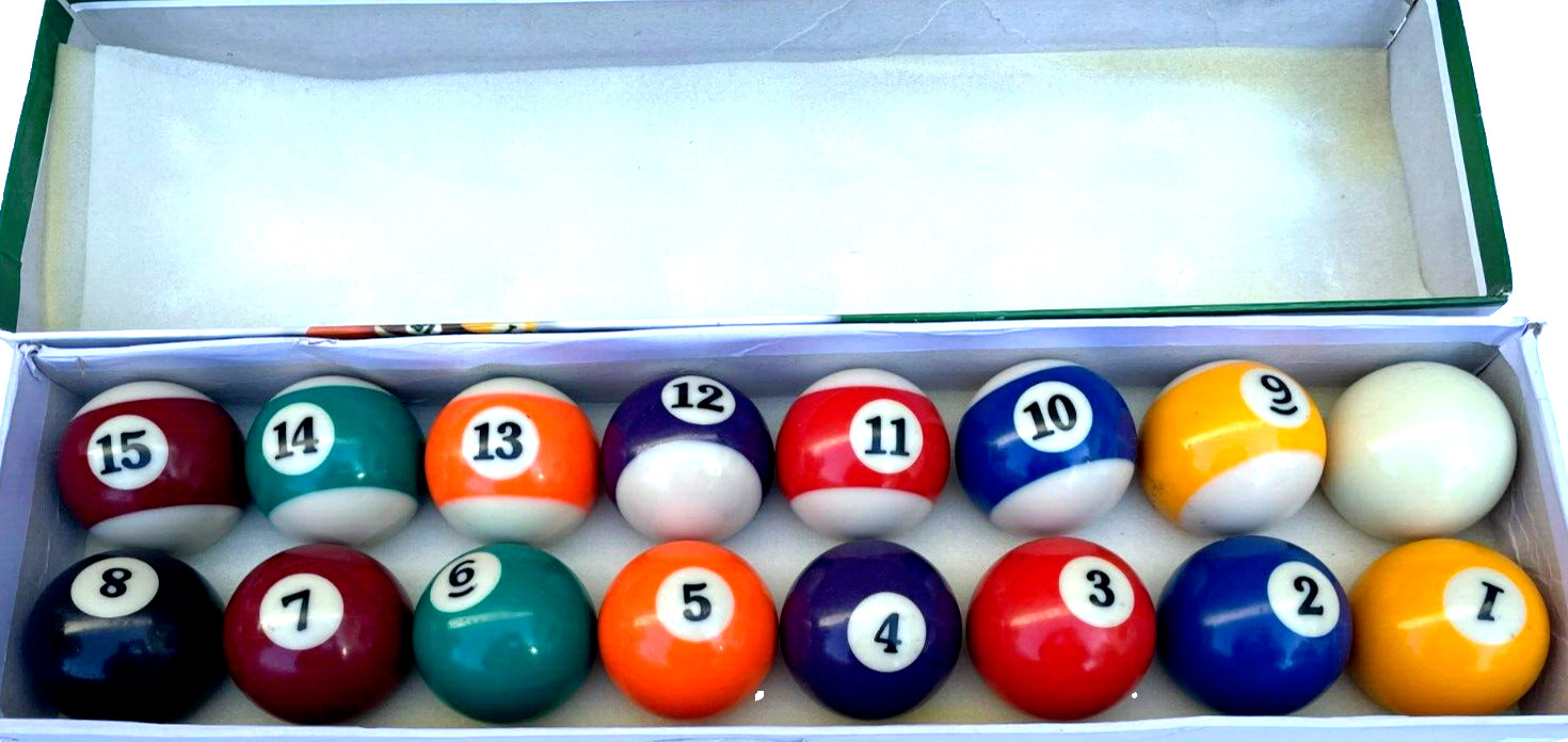 Authentic Classic Sports Billiard Ball Set Official Size Pool