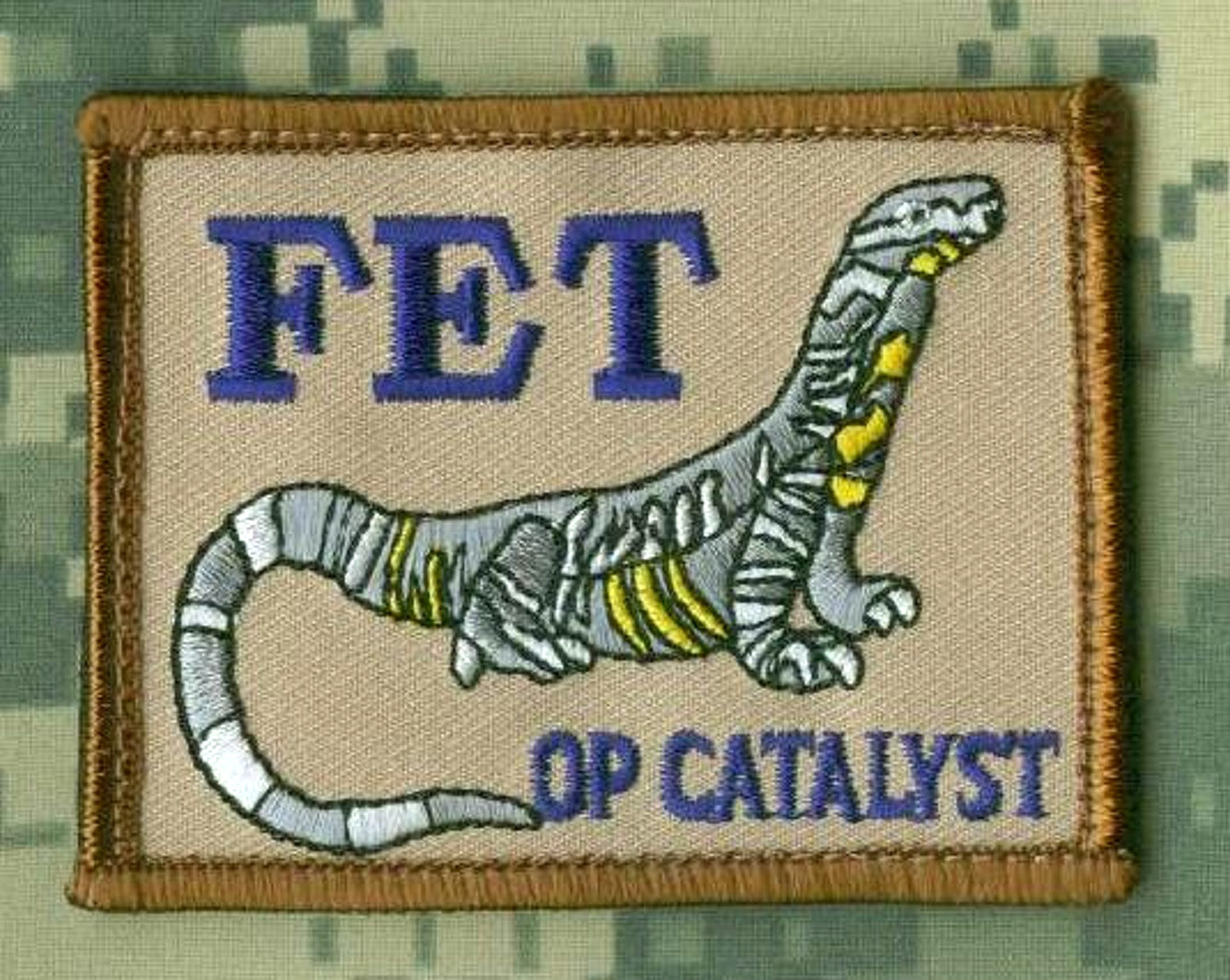 AUSTRALIAN DEFENCE FORCE ADF BOXING KANGAROO OPERATION CATALYST vêlkrö PATCH