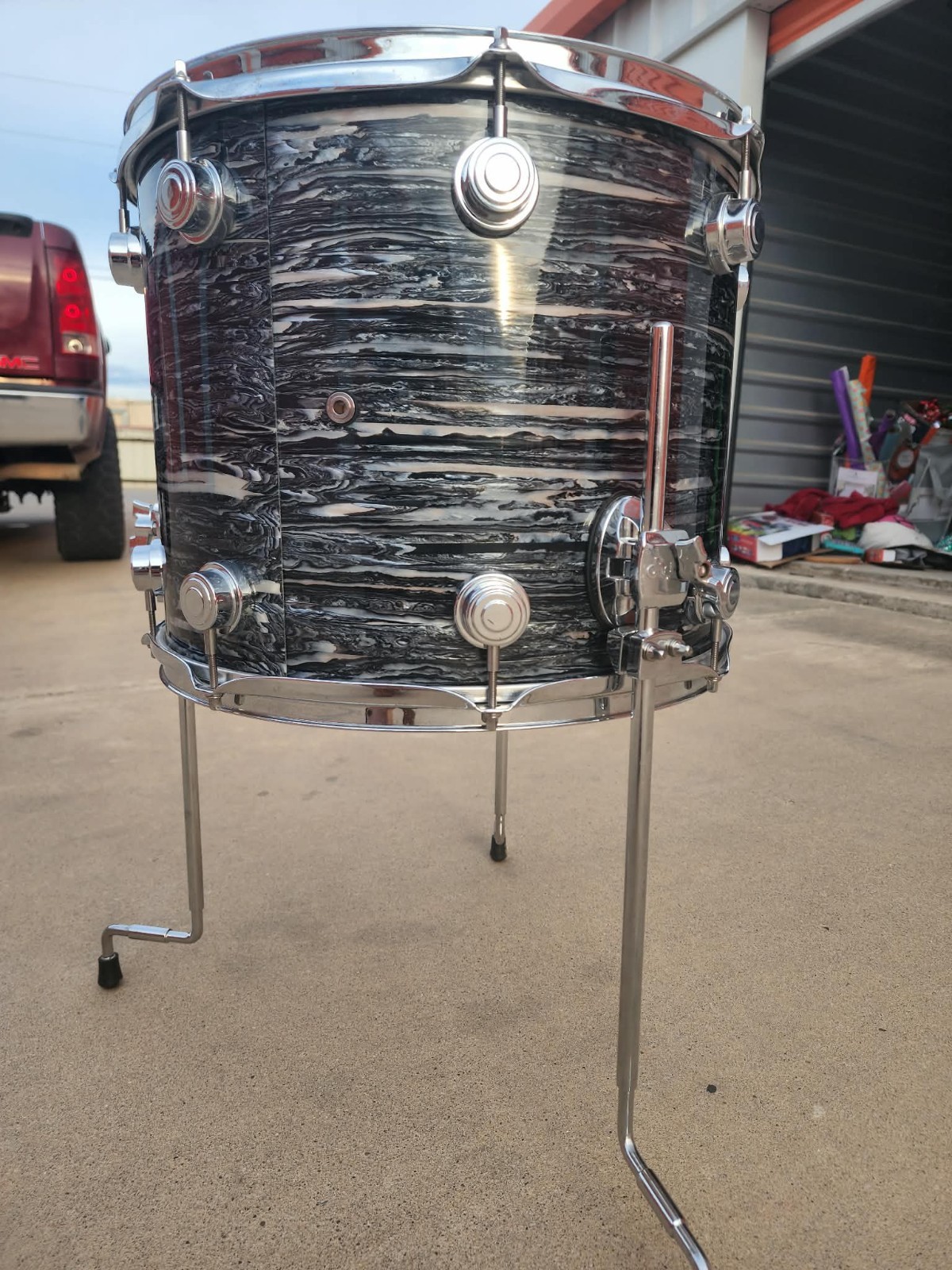 dw collectors maple drum set