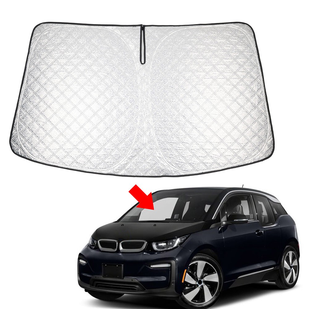 Car Foldable Windshield Sun Shade Visor Protector Custom For BMW i3 2014-2022