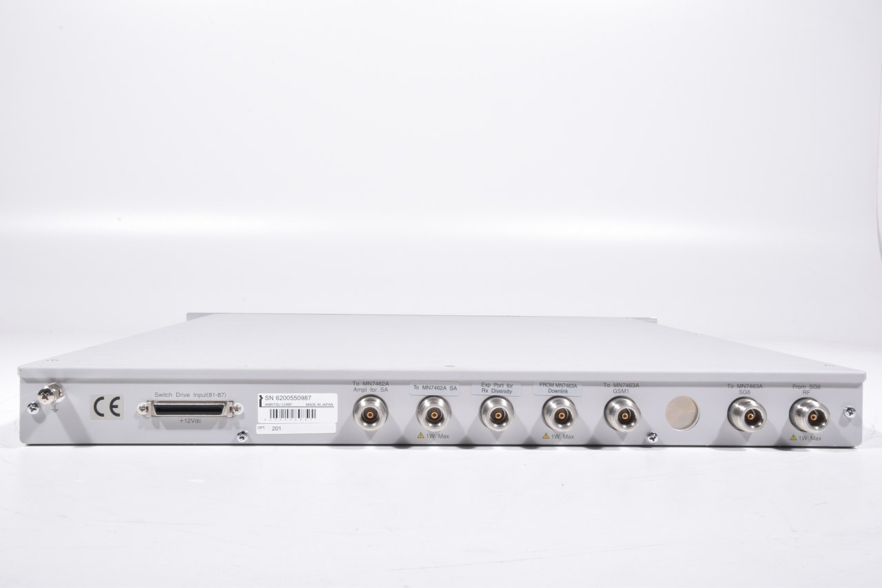ANRITSU MN7465A, RF Switch Unit