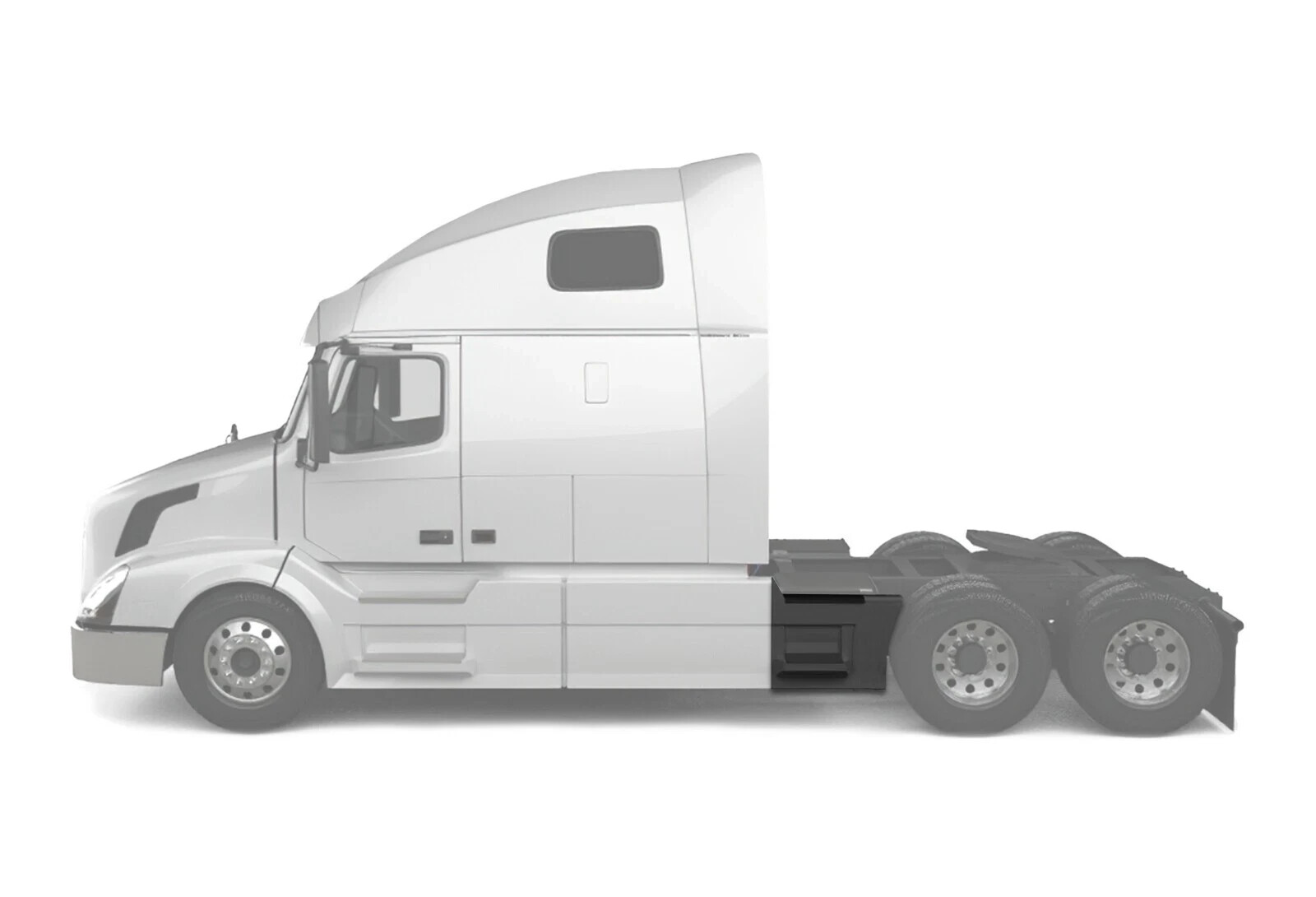 Rear Step Fairing Panel Driver 37'' 95 cm Compatible with Volvo VNL 2004-2017