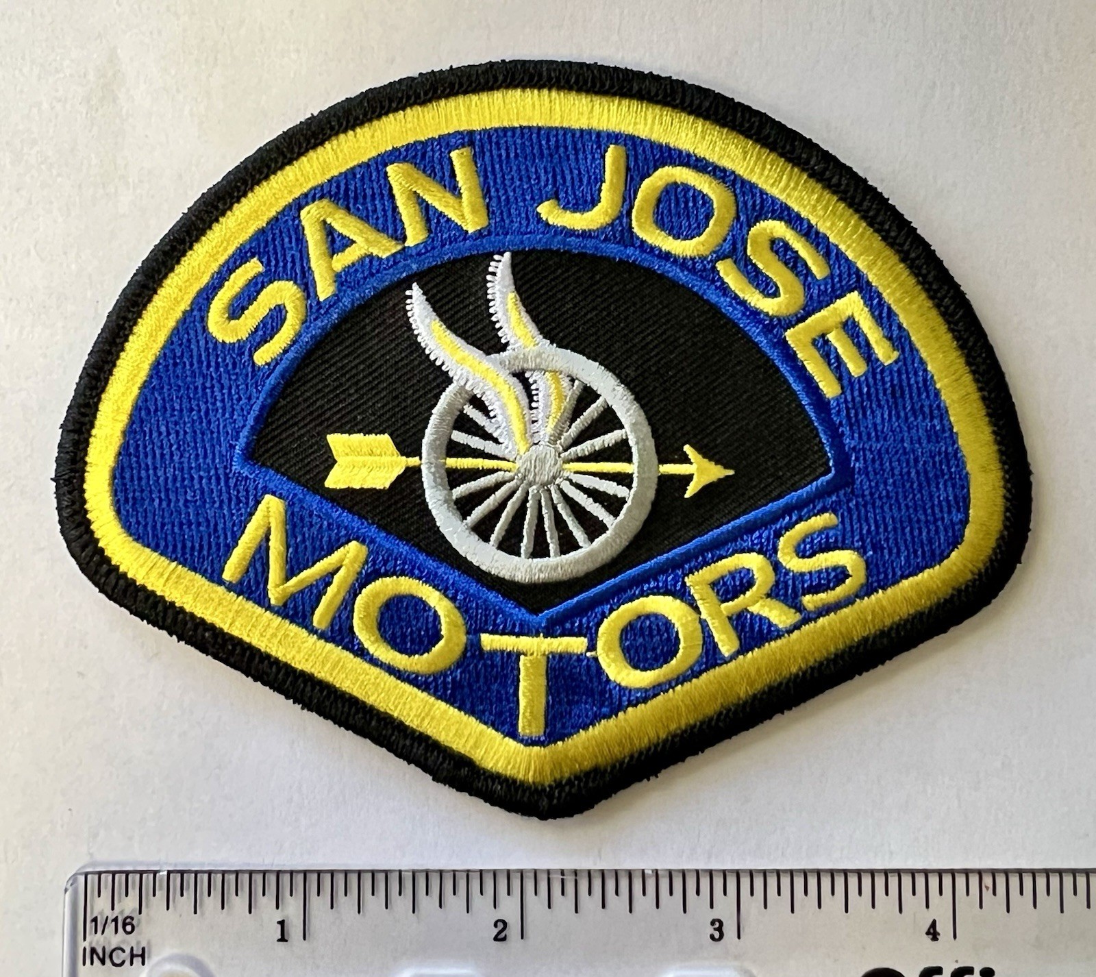 San Jose Police CA Traffic Enforcement Motors Unit TEU Collectible Patch ￼