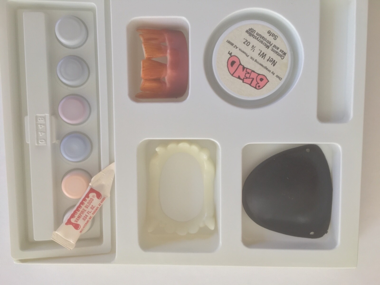 Create-A-Face 3D Special Effects Complete Makeup Kit 1985 Numbered Vintage RARE