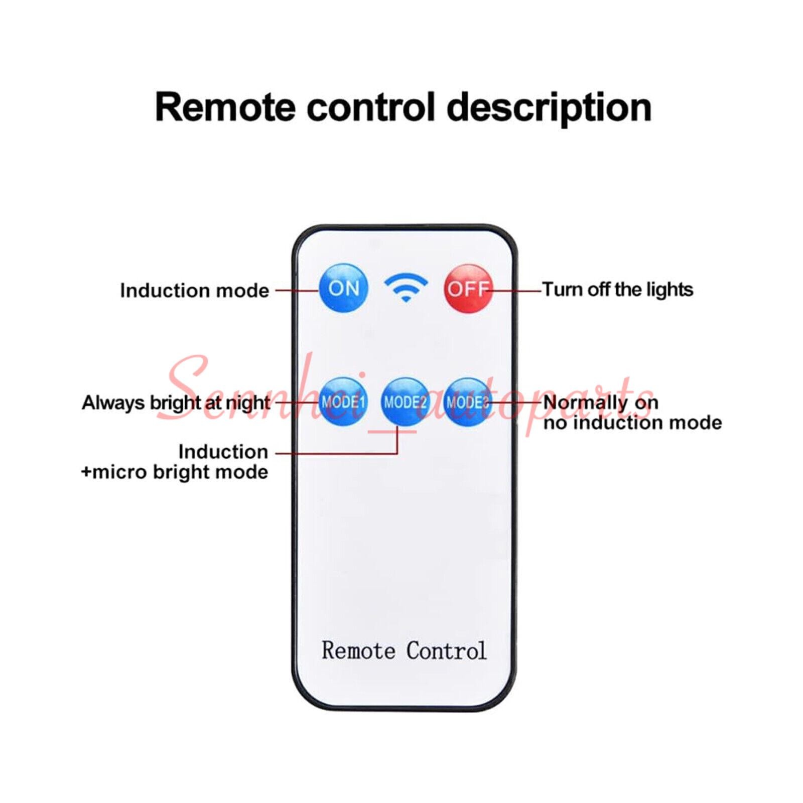 3000LM 333 LED Solar Lights Outdoor Waterproof Motion Sensor Security Wall Lamp