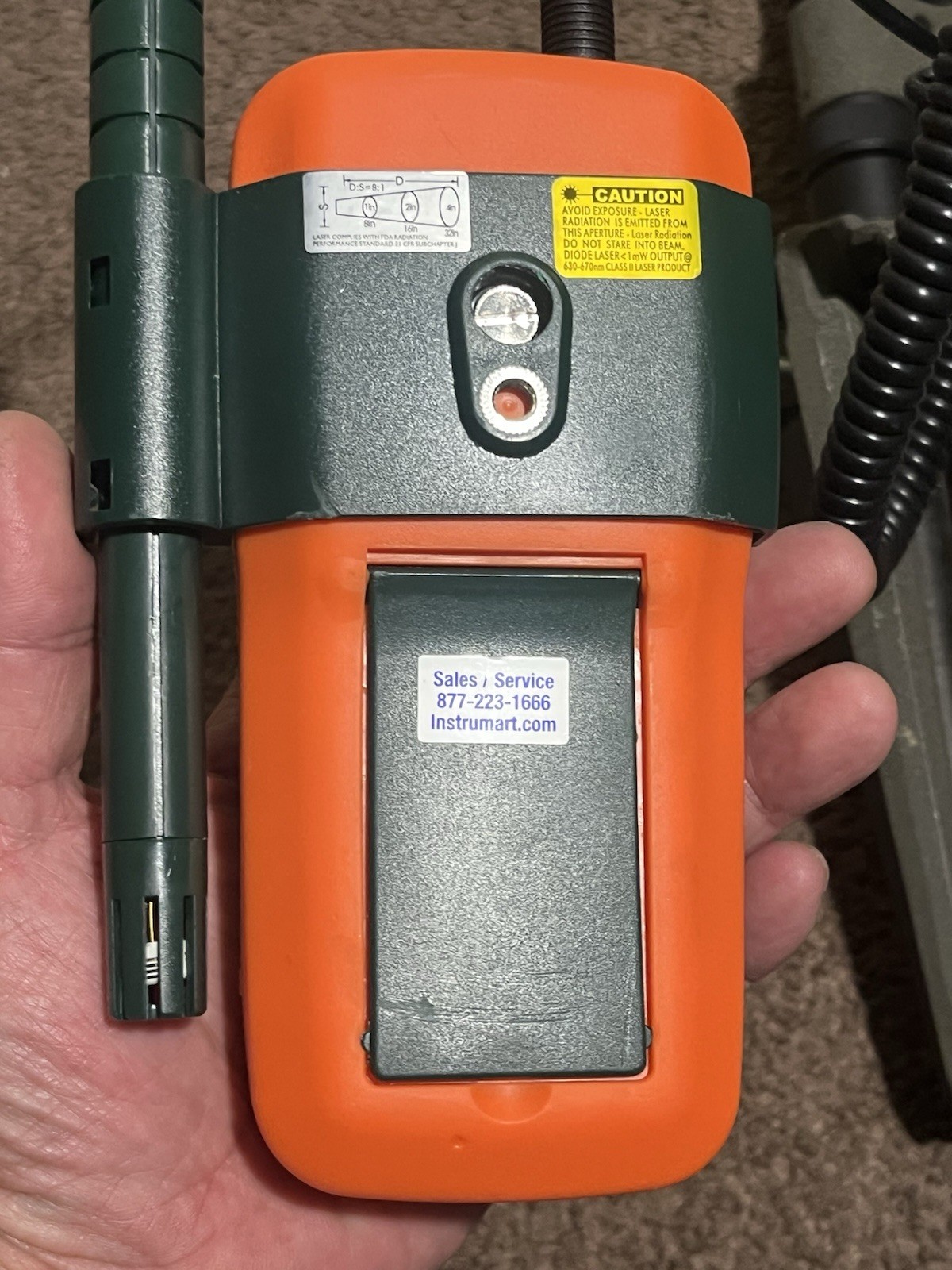 Extech Instruments IR Temperature And Humidity Meter RH101 w/ tripod