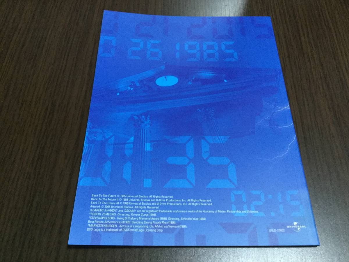 Back Future Booklet 20thow