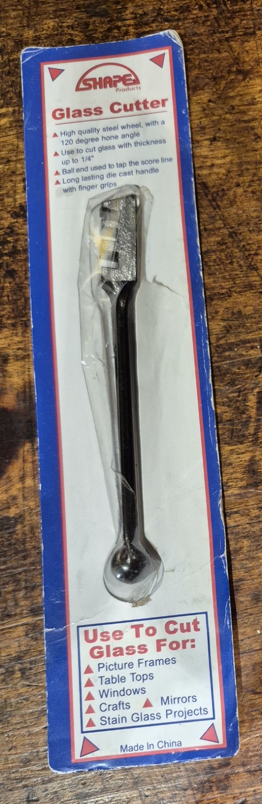 SHAPE GLASS CUTTER for up to 1/4 inch ... never opened brand New