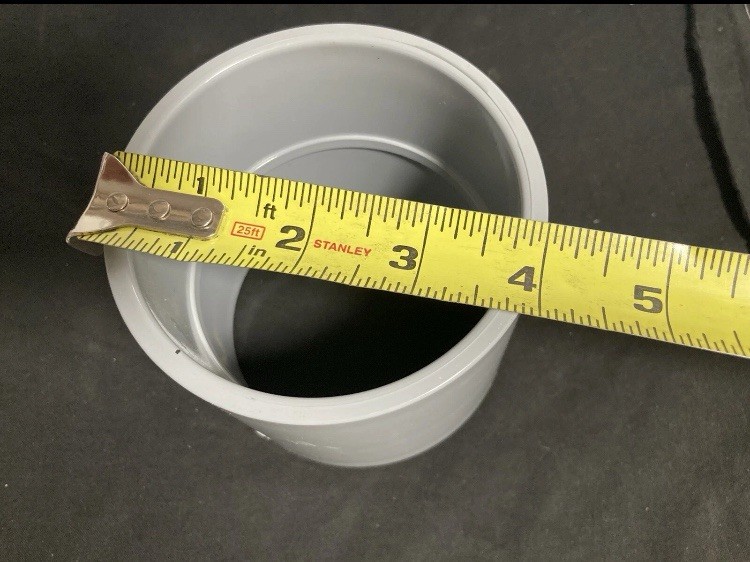 2 Pack Kraloy PVC Coupling Conduit Fitting 3" CP30 078008