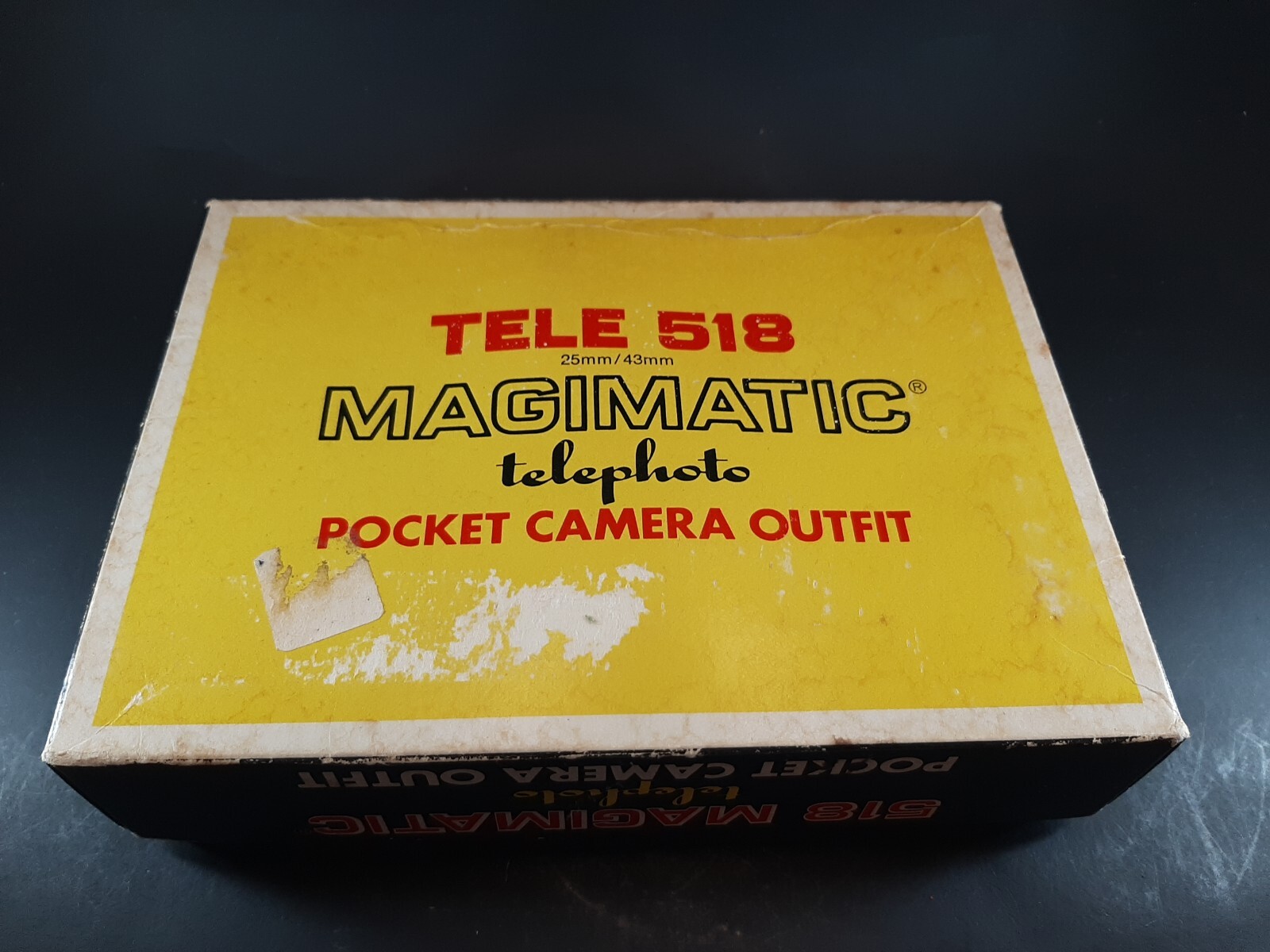 Magimatic Telephoto Pocket Camera Outfit Tele 518 25mm 43mm