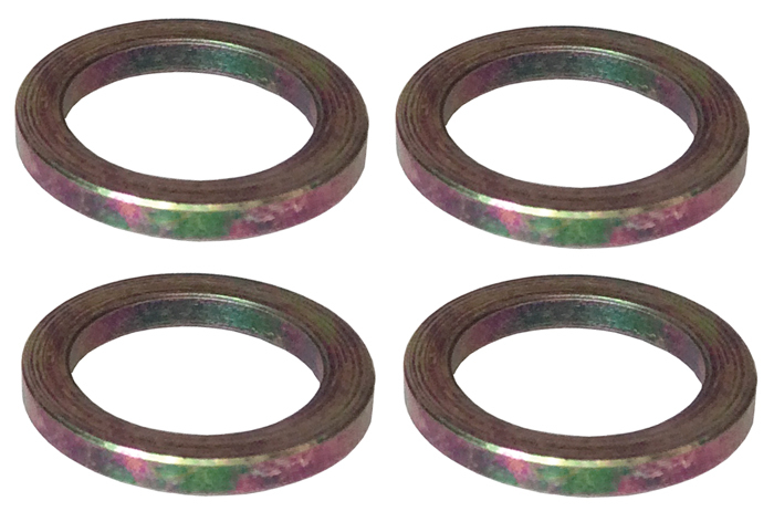 Flat Steel Spacers 5/8" I.D. x .125 Thick - 4 Pack #1216