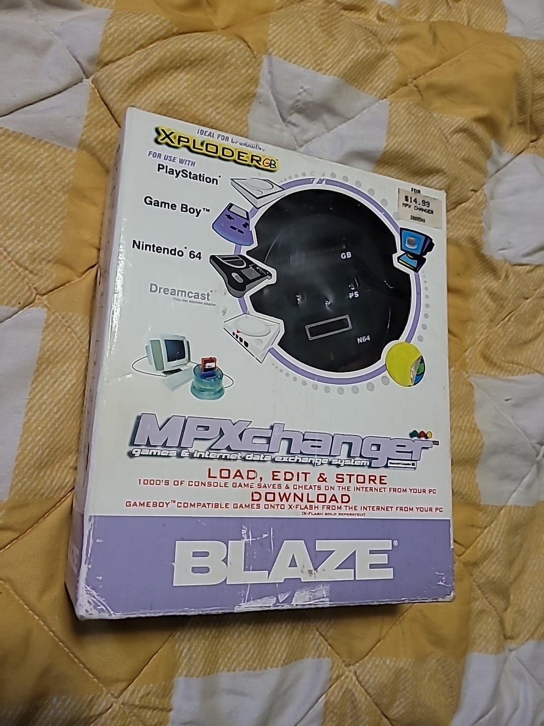 MPXchanger Load Edit Store Gameboy PlayStation Nintendo 64