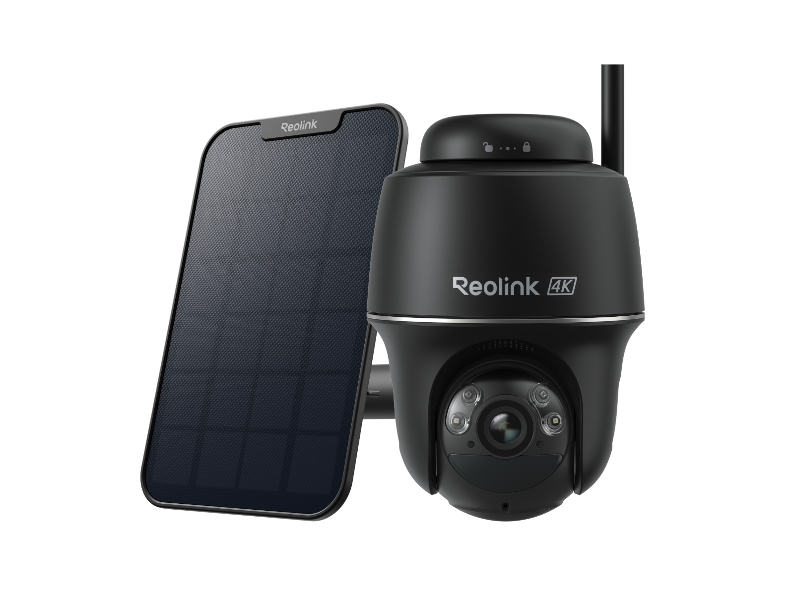 Reolink 4K Battery WiFi Outdoor Security Camera Argus PT Ultra + 3W Solar Panel