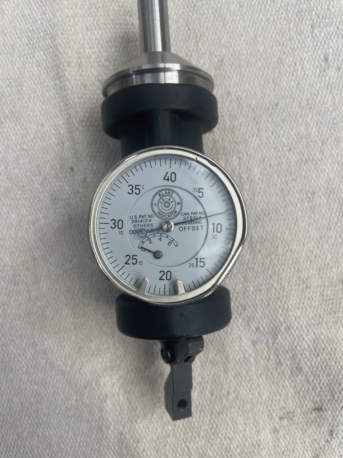 Blake Precision Co-AX Coaxial Dial Indicator Centering .0005” USA