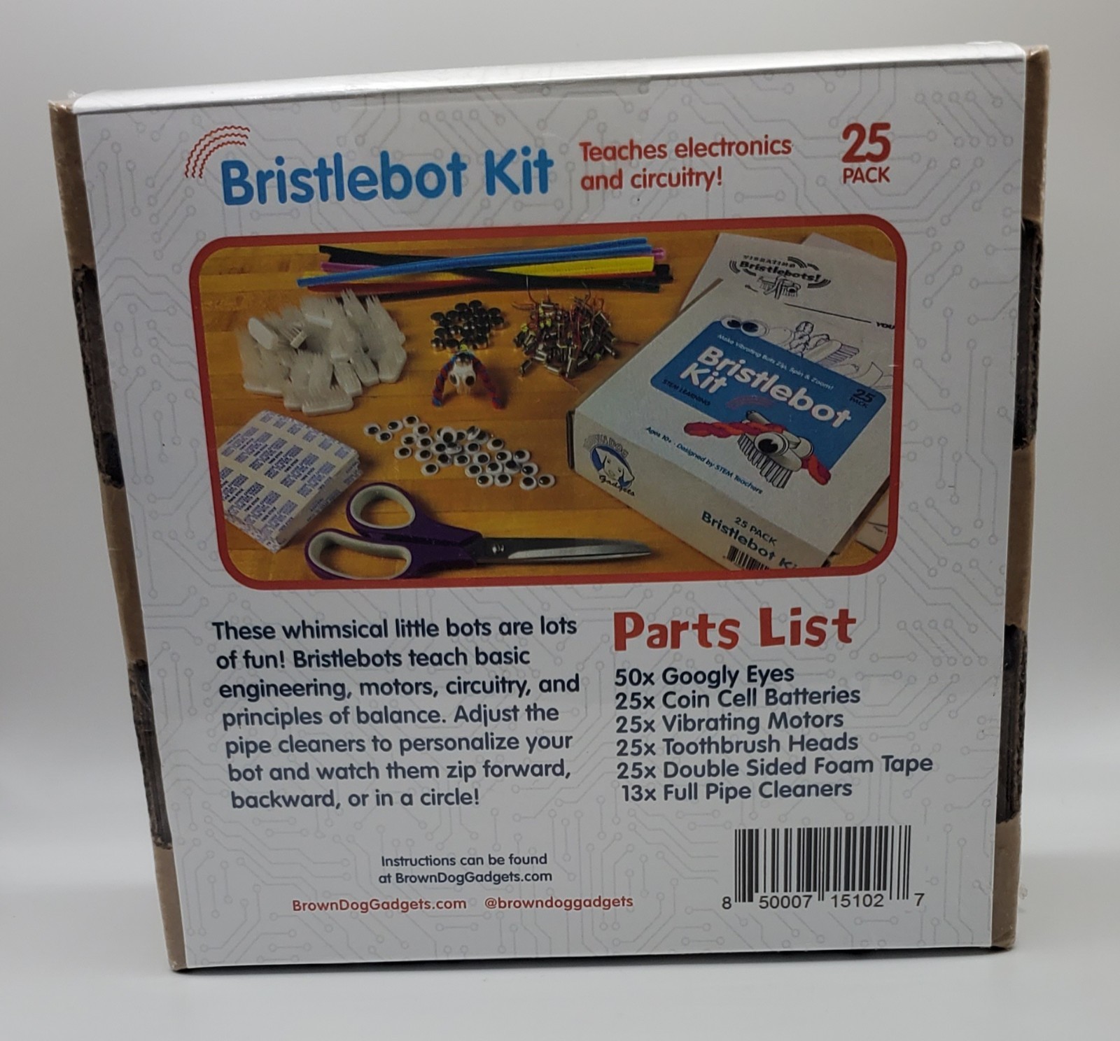 Stem Learning Bristlebot Kit