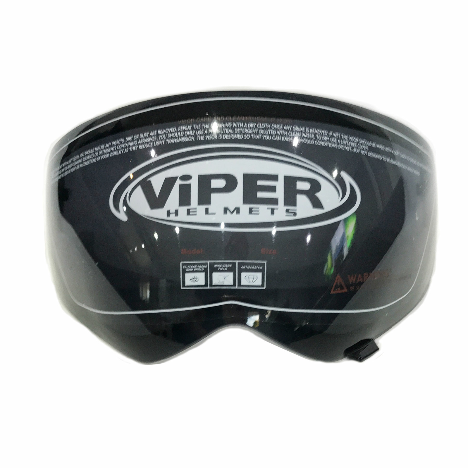 Replacement Visor for ViPER RX-V288 Tinted Dark Smoked Pinlock Ready Visor