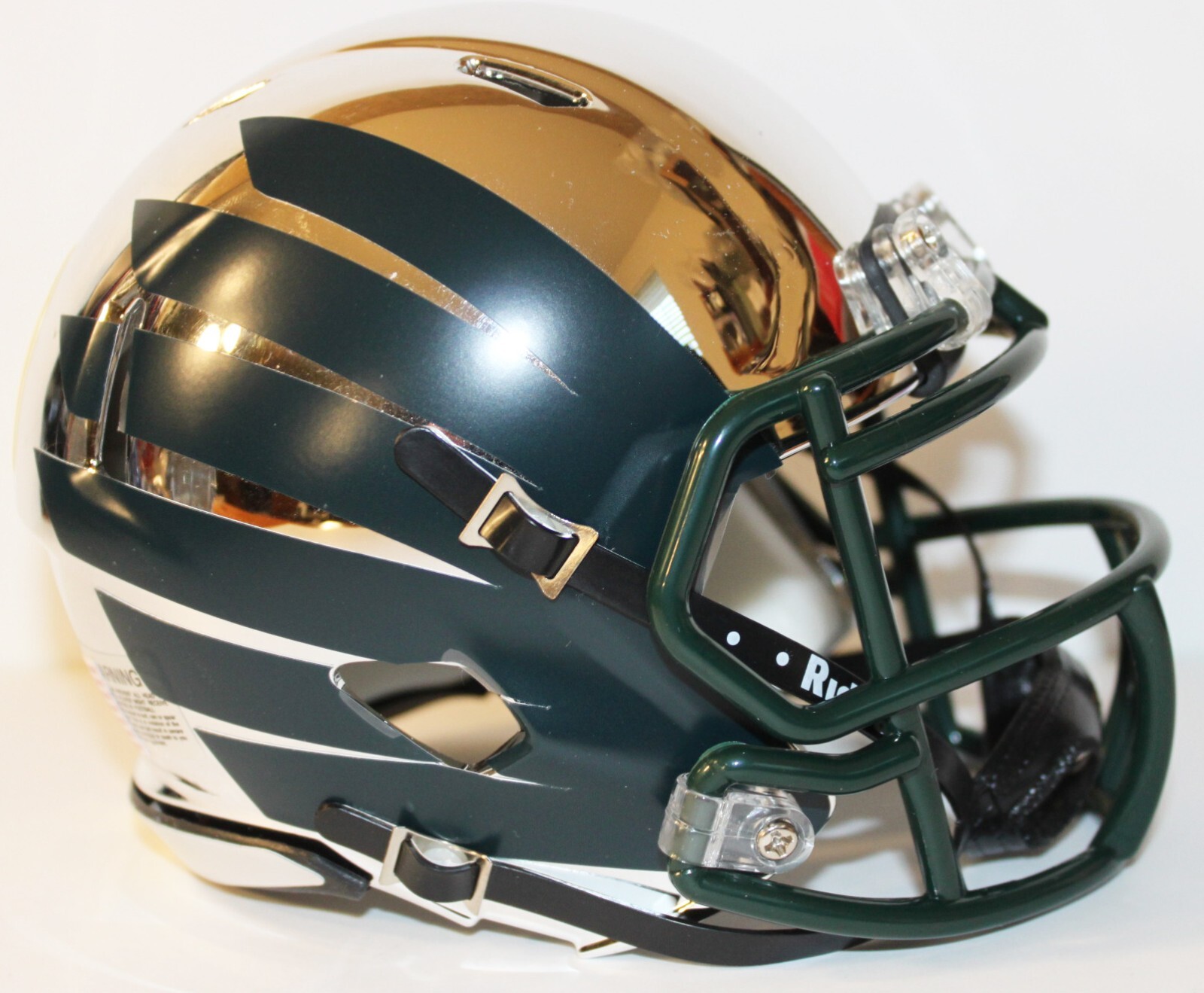 2019 Oregon Ducks Custom Riddell Mini Helmet vs Wisconsin - Rose Bowl